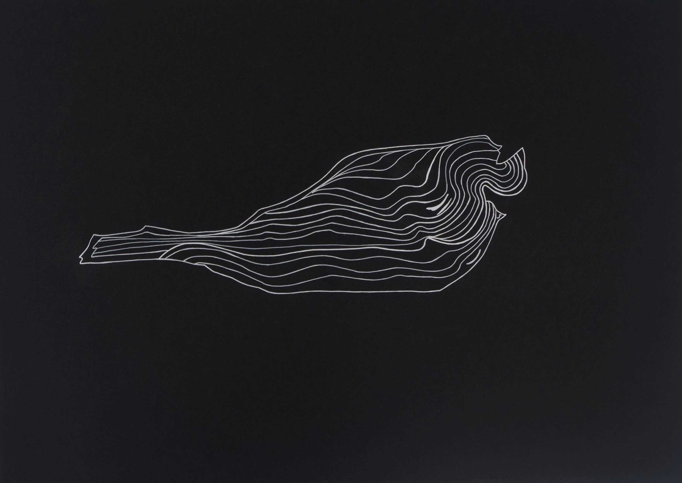 Rita Alaoui - OBJET TROUVÉ - 2014 - N1 N3 N4 N7 N8 N13 Acrylique sur papier 65 x 70 cm