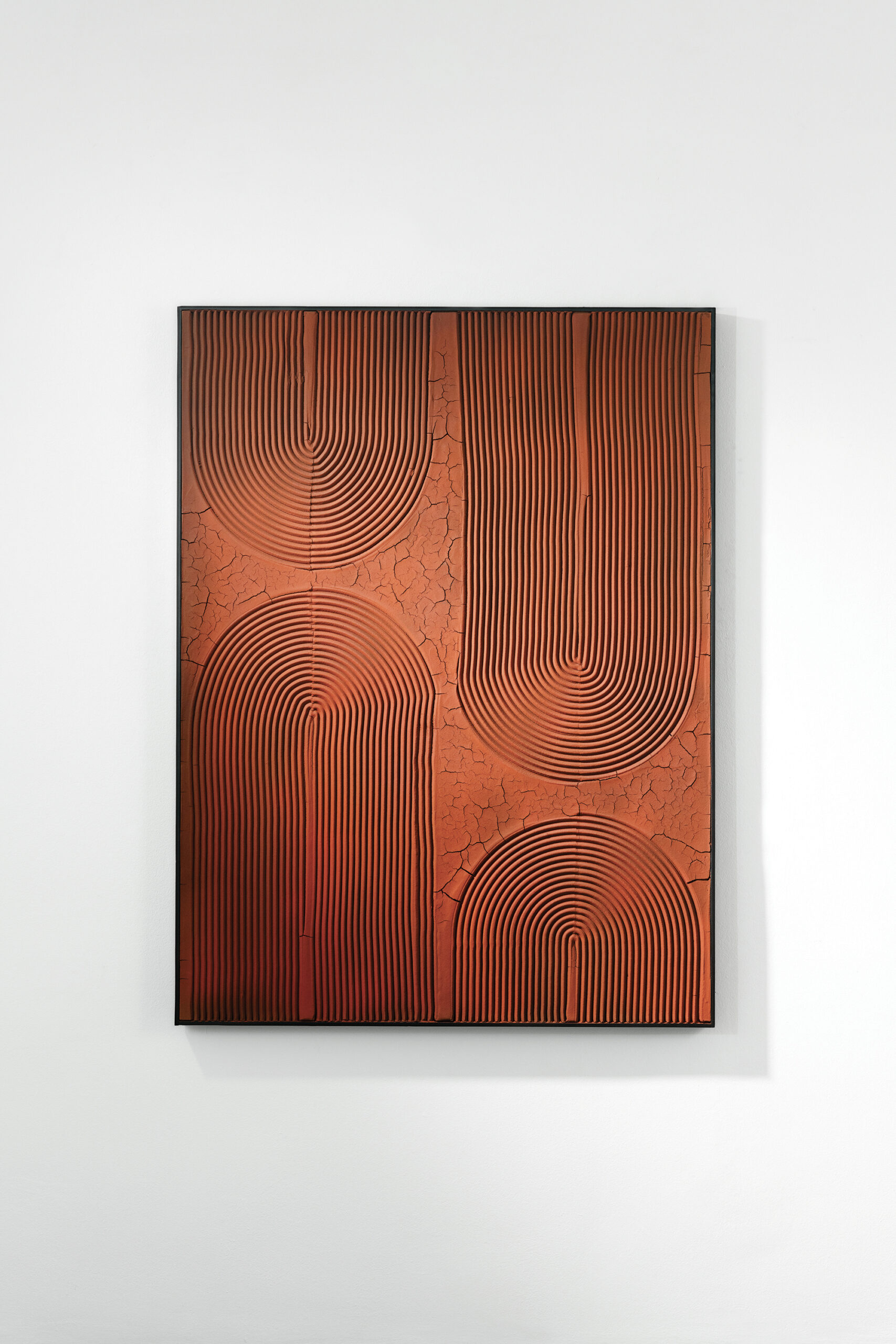 Automne, 2022 - Terre crue et pigments sur panneau en bois 170 x 130 cm
